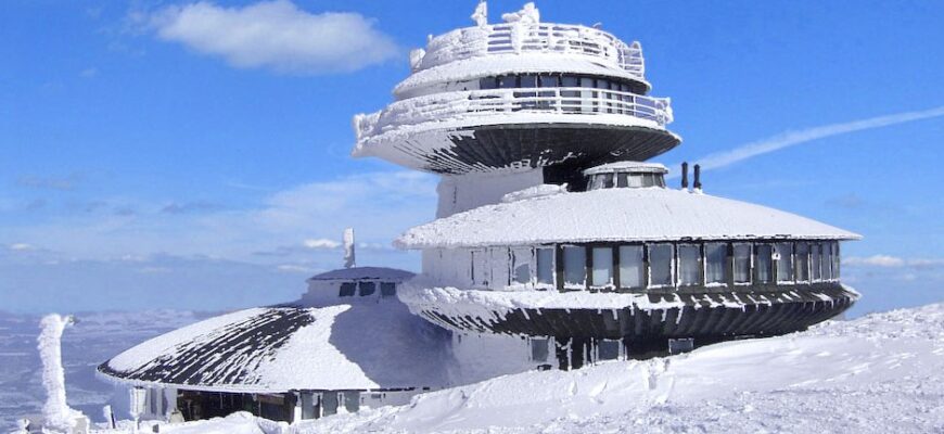 najłatwiejszy szlak na śnieżkę zimą